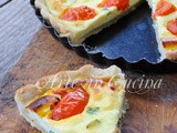 Quiche ricotta e pomodorini ricetta veloce