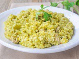 Risotto con broccoli e salsiccia cremoso ricetta facile