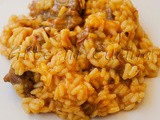 Risotto con carne e zafferano ricetta primo piatto facile