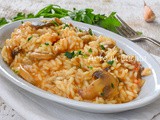 Risotto cremoso ai funghi