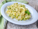 Risotto limone e zucchine anche bimby tm6