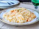 Risotto zucca e gorgonzola al mascarpone e noci