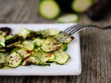 Rondelle di zucchine e origano al forno ricetta light