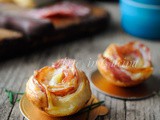 Rose di sfoglia al salame ricetta finger food veloce