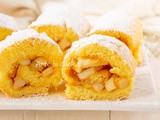 Rotolini alle mele con marmellata e cannella