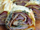 Rotolini di frittata al forno