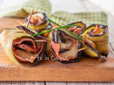 Rotolini di melanzane con speck e provola