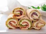 Rotolini di pancarrè freddi zucchine e speck