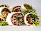 Rotolini di piadina bresaola e sgombro: ricetta sfiziosa con le piadine