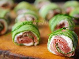 Rotolini tricolore farciti finger food veloci