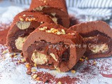 Rotolo di biscotti nutella e caffè veloce