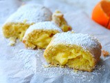 Rotolo di frolla con crema pasticcera all’arancia