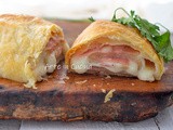 Rotolo di sfoglia mortadella e provola