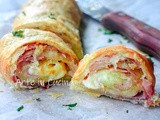 Rotolo di sfoglia speck e provola