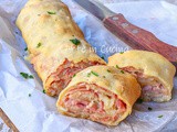 Rotolo prosciutto e formaggio veloce