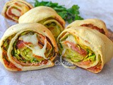 Rotolo zucchine e prosciutto con sfoglia senza burro