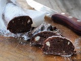 Salame di cioccolato alla nutella e pan di stelle