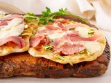 Schiacciatine prosciutto e zucchine