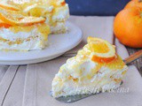 Semifreddo all’arancia ricotta e panna veloce