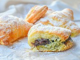 Sfogliatelle nutella e pistacchio veloci