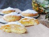 Sfogliatine all’ananas e crema pasticcera