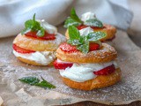 Sfogliatine fragole e ricotta veloci