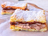 Sfogliatine paradiso cioccolato e nutella