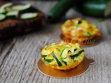 Souffle di zucchine e formaggio al forno veloci