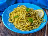 Spaghetti al pesto di limoni ricetta procidana