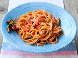 Spaghetti all’amatriciana ricetta originale romana