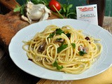 Spaghetti con colatura di alici di Cetara