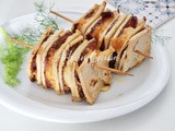 Spiedini di kebab in friggitrice ad aria