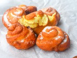 Spirali dolci di Carnevale alla ricotta