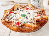 Stella di pandoro cassata siciliana