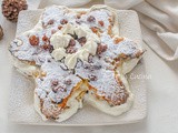 Stella di panettone con chantilly