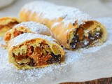 Strudel noci e amaretti dolce veloce