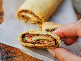 Strudel salato con melanzane e salame ricetta facile