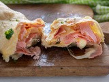 Strudel salato prosciutto e provola veloce