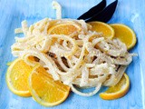 Tagliatelle all’arancia e panna ricetta veloce