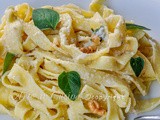 Tagliatelle alle noci cremose