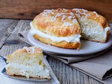 Tarte tropézienne con crema diplomatica