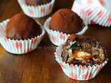 Tartufini con panforte margherita al cioccolato