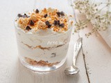 Tiramisù amaretti e crema al latte