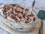 Tiramisù caffè e cioccolato dolce veloce