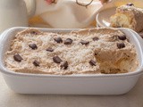 Tiramisù cocco e caffè con pavesini