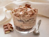 Tiramisù con barrette kinder