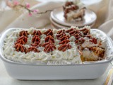 Tiramisù con cioccolato e panna