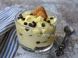 Tiramisù con gocce di cioccolato e pavesini
