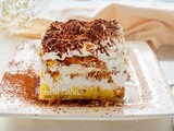 Tiramisù con pandoro al caffè