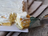 Tiramisu con pavesini al limone ricotta e mascarpone